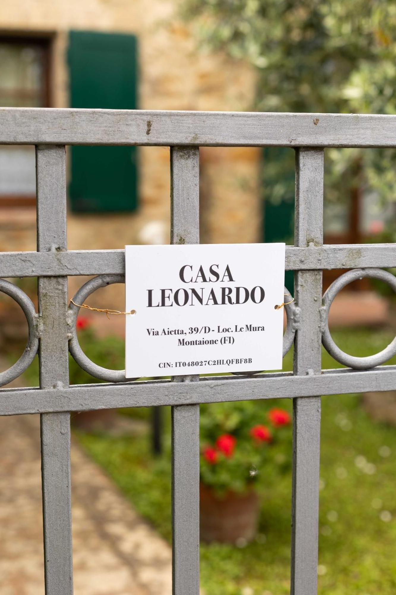 Casa Leonardo, Montaione, Mura Exterior foto